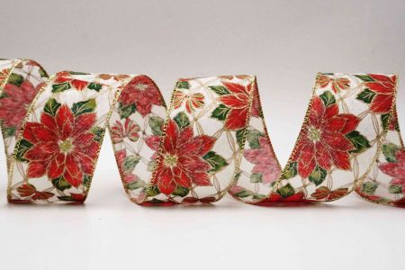 Poinsettia Blossom Ribbon - Poinsettia Blossom Ribbon